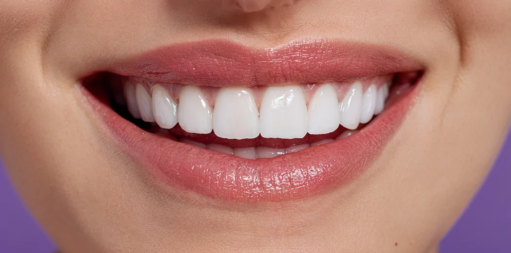 Smile after whitening treatment