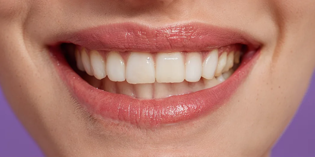 Smile before whitening treatment